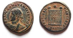 Ancient Coins - BEAUTIFUL AS FOUND. CONSTANTIUS II AE 3