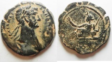 Ancient Coins - EGYPT. ALEXANDRIA. HADRIAN AE DRACHM 