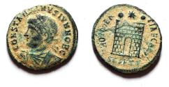 Ancient Coins - AS FOUND. CONSTANTINE II AE FOLLIS