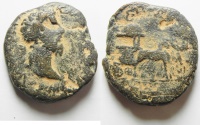 Ancient Coins - Syria, Decapolis. Philadelphia under Commodus (AD 177-192). AE 27mm, 15.52gm. Very Rare!!!