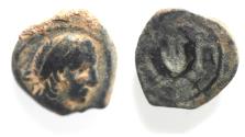 Ancient Coins - NABATAEA. Aretas IV. 9 BC- AD 40. AE 13