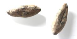 Ancient Coins - Greek Near East. Lead sling bullet (35 x 13 x 12 mm, 27.50g).