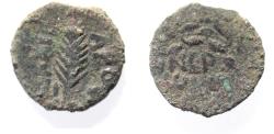 Ancient Coins - as found: JUDAEA. Porcius Festus Procurator under Nero AE Prutah. 58/59 C.E.