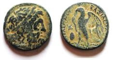 Ancient Coins - ORIGINAL DESERT PATINA. PTOLEMY II AE 27. ALEXANDRIA MINT