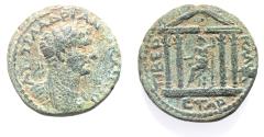 Ancient Coins - CHOICE AS FOUND. JUDAEA. GALILEE . TIBERIAS. HADRIAN AE 23