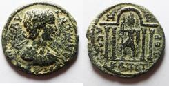 Ancient Coins - Decapolis. Capitolias. Caracalla. AD 198-217. Æ 27mm . Dated CY 109 (AD 204/5).