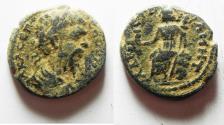 Ancient Coins - ORIGINAL DESERT PATINA: ARABIA. PETRA. SEPTIMIUS SEVERUS AE 22
