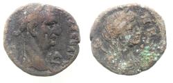 Ancient Coins - Egypt. Alexandria under Galba (AD 68-69). Billon tetradrachm (23mm, 13.77g).