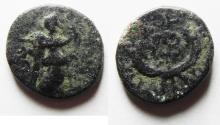 Ancient Coins - ROMAN PROVINCIAL. Phoenicia. Ake-Ptolemais.  Pseudo-autonomous issue under Nero (AD 54-68). AE 16