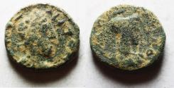 Ancient Coins - AS FOUND: Decapolis. Canatha under Commodus (AD 177-192). AE 17mm, 3.68g.