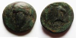 Ancient Coins - Parthia, Drachm, Mithradates II, 123-88 BC. AE 17