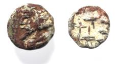 Ancient Coins - Kings of Persis. 2nd century BC. AR Obol