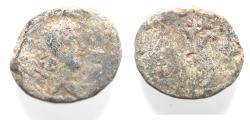 Ancient Coins - Hellenistic Levant. Uncertain city. 1st century BC. Lead token (16 mm, 4.25 g).