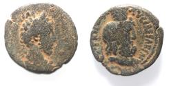 Ancient Coins - JUDAEA, Caesarea Maritima. Marcus Aurelius. 161–180 CE. AE 26