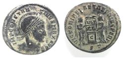 Ancient Coins - AS FOUND. CONSTANTINE I AE FOLLIS.