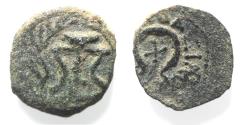 Ancient Coins - Judaea, Herod the Great, 37 - 4 B.C. AE Double prutah.