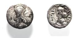 Ancient Coins - Kings of Persis. 2nd century BC. AR Obol