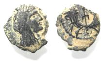 Ancient Coins - NABATAEAN KINGDOM. ARETAS IV AE 13