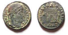 Ancient Coins - CONSTANTINE I AE FOLLIS. CAMP GATE