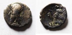 Ancient Coins - Kings of Persis. 2nd century BC. AR Diobol
