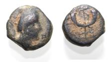 Ancient Coins - NABATAEA. Aretas IV.. 9 BC- AD 40. AE 14