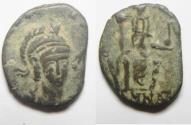Ancient Coins - Barbarous imitation: Theodosius II (AD 402-450). AE 3 (14mm, 1.31g). Nicomedia mint.