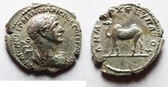 Ancient Coins - ARABIA, Bostra. Trajan. AD 98-117. AR Drachm . Camel