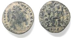 Ancient Coins - AS FOUND: CONSTANTINE I AE FOLLIS