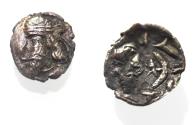 Ancient Coins - Kings of Persis. 2nd century BC. AR Obol