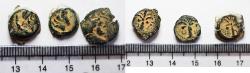 Ancient Coins - SELEUKID. TYRE. LOT OF 3 AE COINS