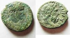Ancient Coins - Phoenicia. Dora under Antoninus Pius (AD 138-161). AE 25mm,  Struck in civic 207 (AD 144/5). 