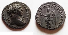 Ancient Coins - Trajan. AD 98-117. AR Denarius.