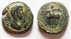 Ancient Coins - ROMAN PROVINCIAL. Syria. Uncertain southern mint under Marcus Aurelius as Caesar (AD 139-161). AE 24mm, 7.44g.