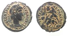 Ancient Coins - CONSTANTIUS II AE , FALLEN HORSEMAN