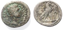 Ancient Coins - Egypt. Alexandria under Nerva (AD 96-98). Billon tetradrachm (26mm, 11.46g). Struck in regnal year 1 (AD 96/7).