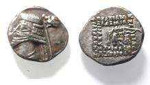 Ancient Coins - KINGS OF PARTHIA. Parthian Kingdom. SILVER DRACHM .