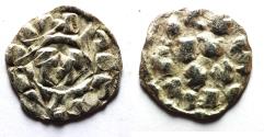 World Coins - The Money that Conquered the Holy Land in the First Crusade: Italy. Lucca. Enrico III. IV or V (1039-1125). AR Denaro
