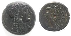 Ancient Coins - PTOLEMAIC KINGS of EGYPT. Ptolemy V or Ptolemy VI. 204-180 BC or 180-145 BC. Æ.