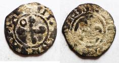 World Coins - CRUSADER. 1st crusade. Bishops of Valence. Silver Denier