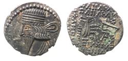 Ancient Coins - Kings of Parthia. Pakoros I (AD 78-120) AR Drachm