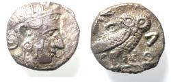 Ancient Coins - South Arabia. Saba’. Late 4th-mid 2nd century BC. AR unit (17mm,5.04g). Imitating Athens