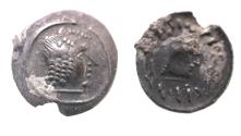 Ancient Coins - ARABIA, Southern. Himyar.. Circa AD 2nd Century. AR Drachm