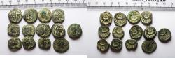 Ancient Coins - NABATAEAN KINGDOM. LOT OF 13 AE COINS. ARETAS IV