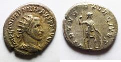 Ancient Coins - Roman Imperial. Philip I the Arab Silver Antoninianus