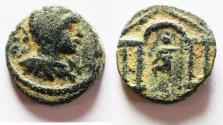 Ancient Coins - Judaea. Antipatris under Elagabalus. AD 218-222. AE 17mm, 4.57g.