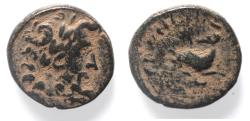 Ancient Coins - Seleucis and Pieria. Antioch Æ 20 . Star of Bethlehem depicted. 1st Century AD
