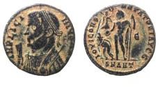 Ancient Coins - LICINIUS I AE FOLLIS. ORIGINAL PATINA