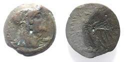 Ancient Coins - PTOLEMAIC EMPIRE. PTOLEMY VI 180-145 BC. AE27 . WITH ISIS