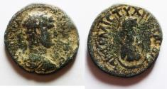 Ancient Coins - DECAPOLIS. GERASA. HADRIAN AE 25