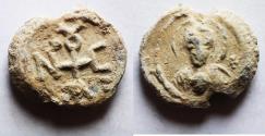 Ancient Coins - BYZANTINE. 7th-12th century. Lead seal